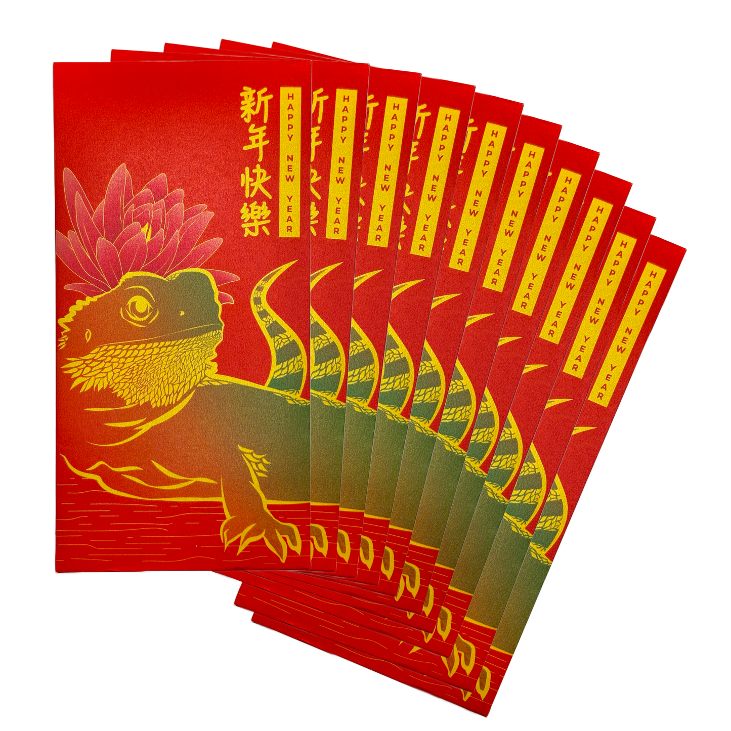Bearded Dragon Red Envelope