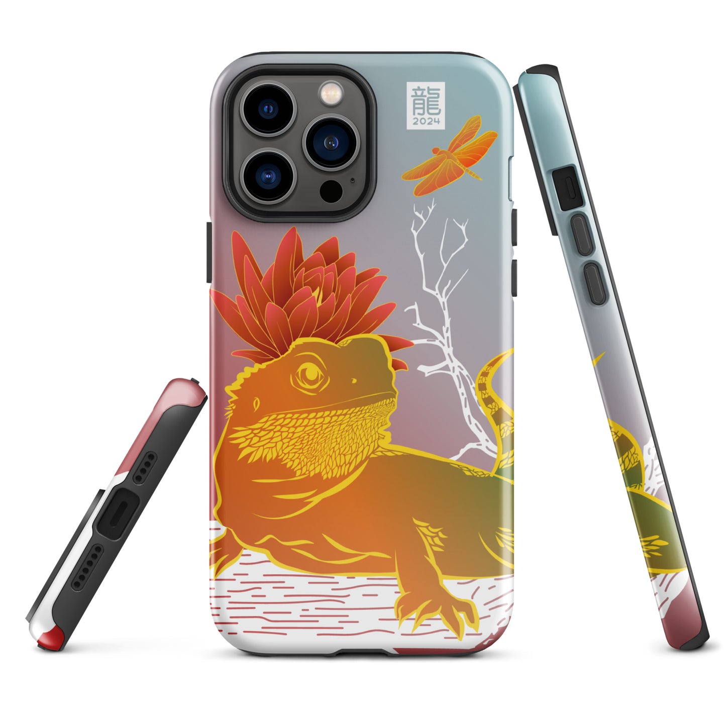 Year of the Dragon 2024 Pink iPhone® Case