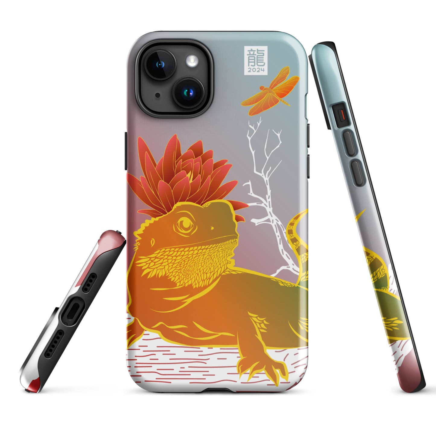 Year of the Dragon 2024 Pink iPhone® Case