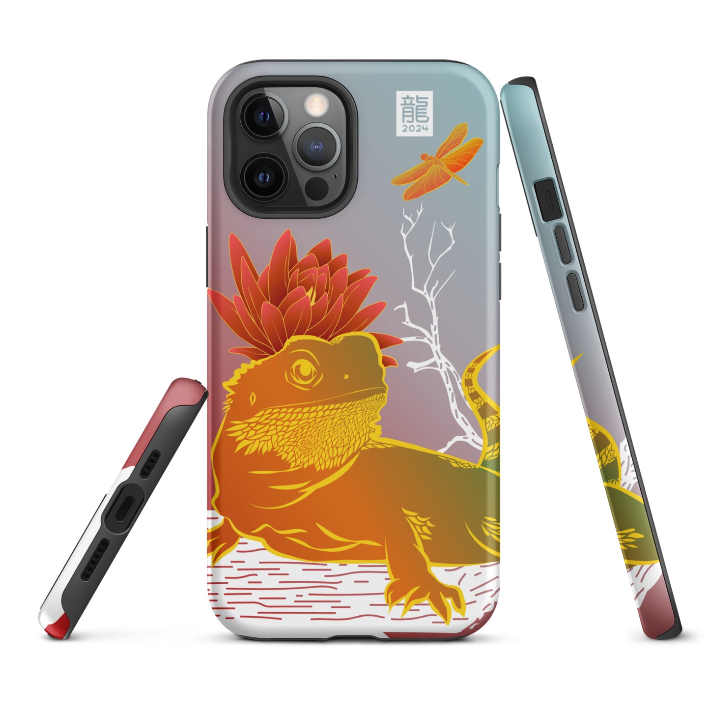 Year of the Dragon 2024 Pink iPhone® Case