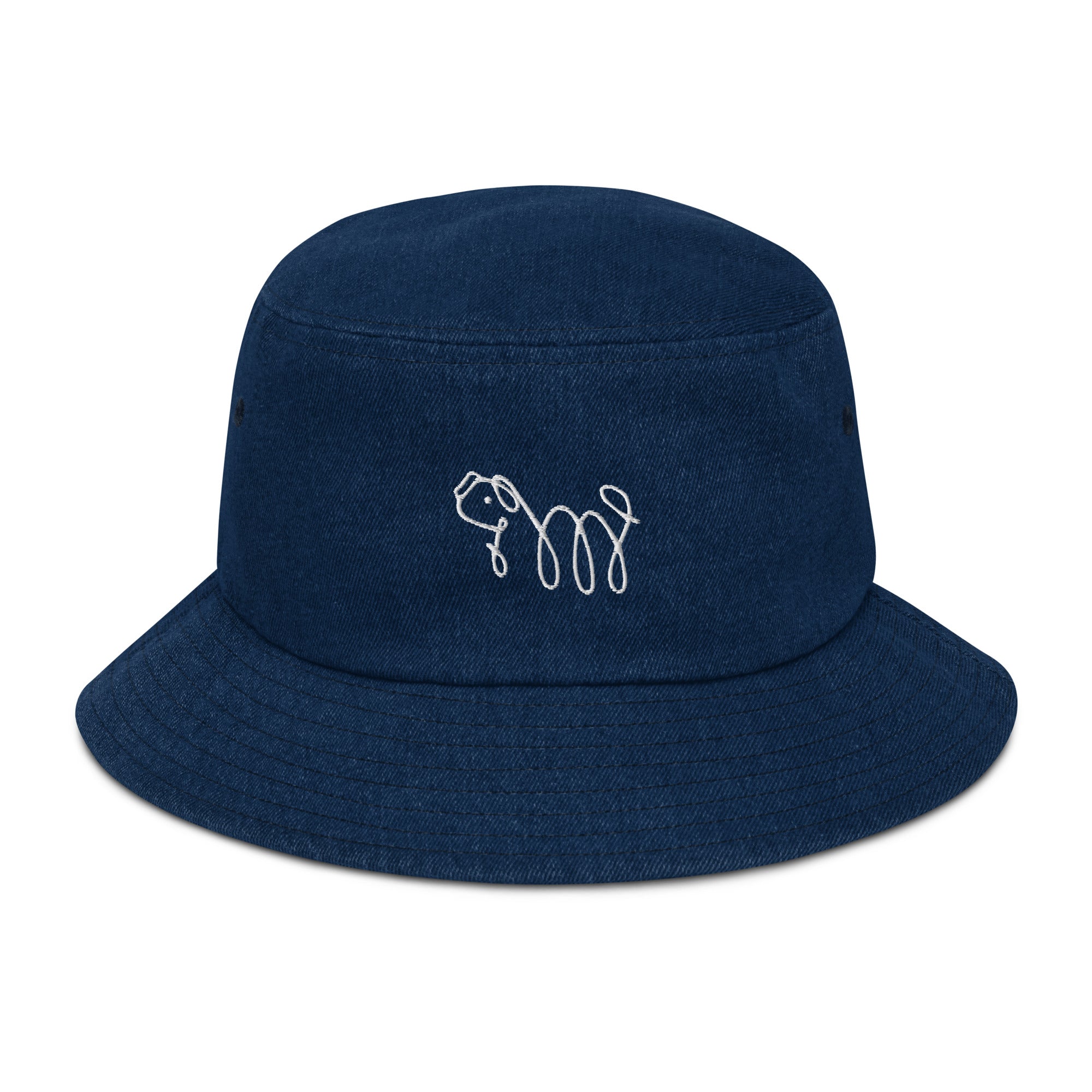 Dog Lovers Denim Bucket Hat – Omni Pet Club