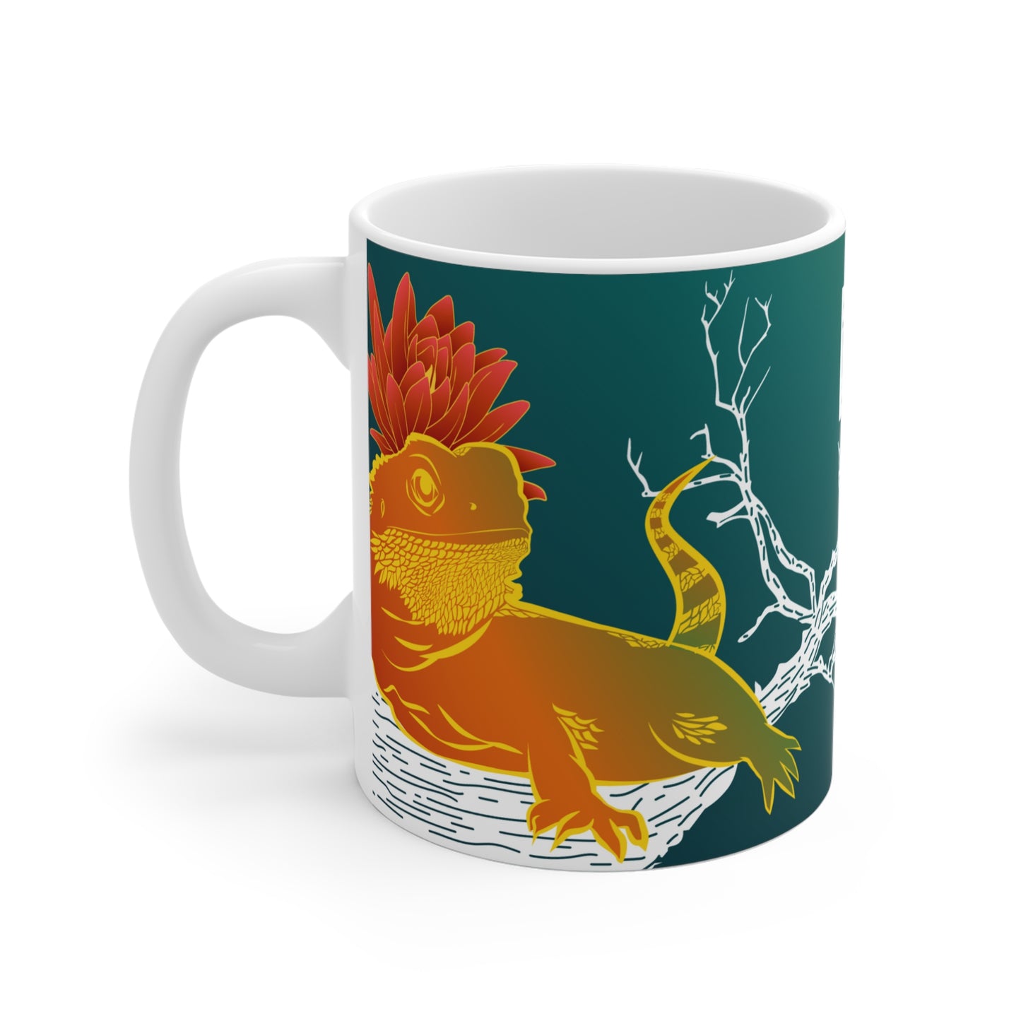 Year of the Dragon Green Mug