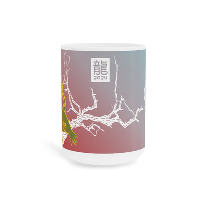 Year of the Dragon Pink Mug