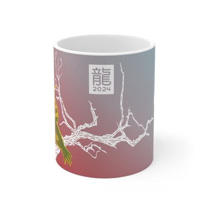 Year of the Dragon Pink Mug