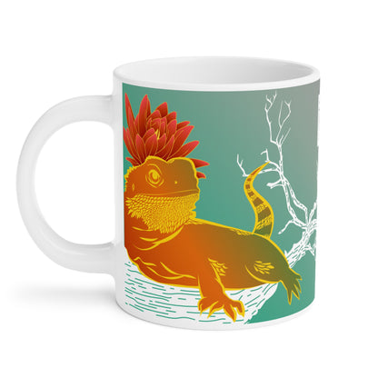 Year of the Dragon Teal Mug