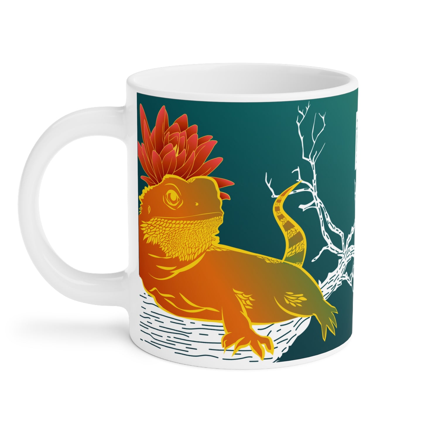 Year of the Dragon Green Mug